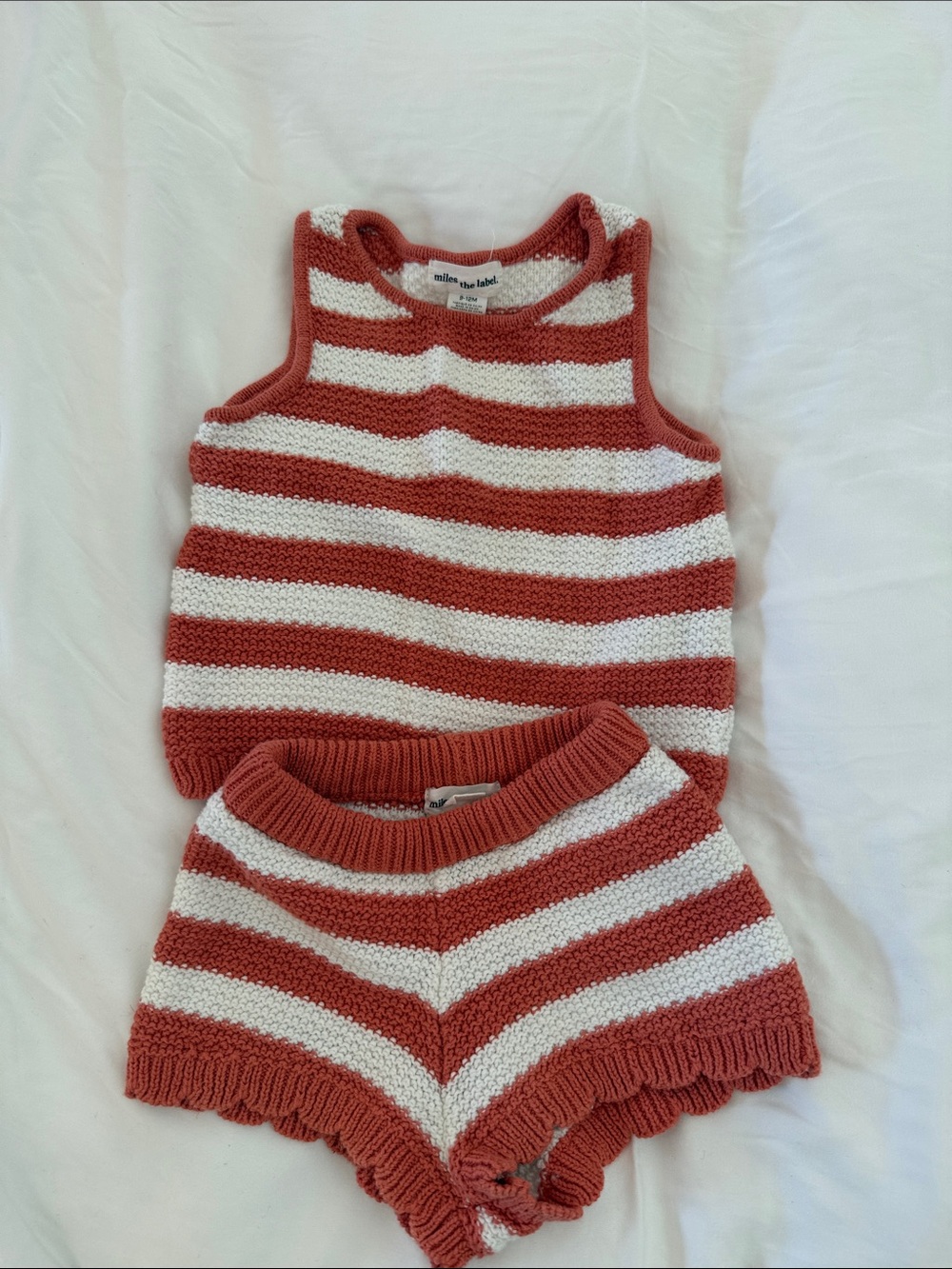 Knitted Striped Set - Picture 2 of 4